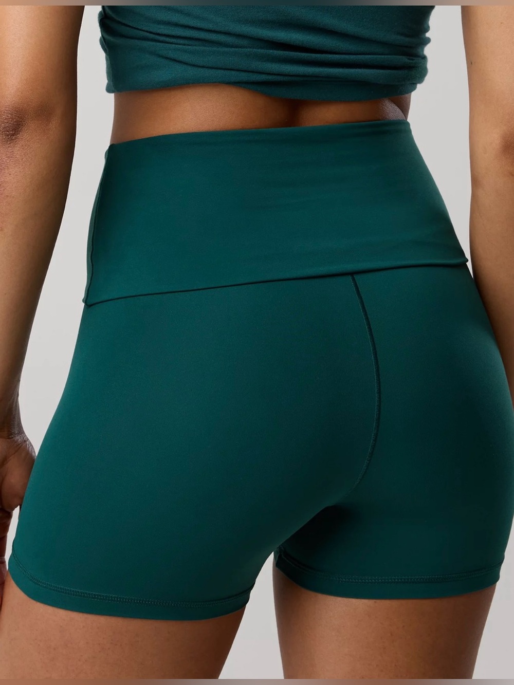 Offline by Aerie Real Me Xtra Foldover Biker Shorts NWT - Picture 3 of 6
